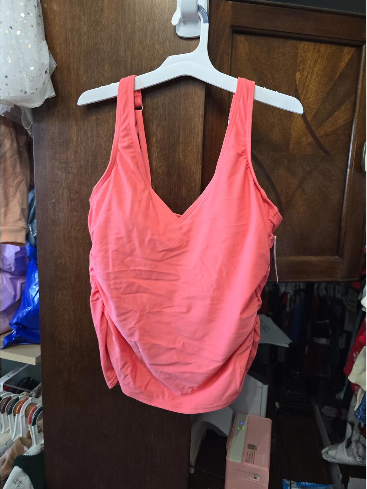 Brand New Size 10 Swim Top From LandsAnd Item 953